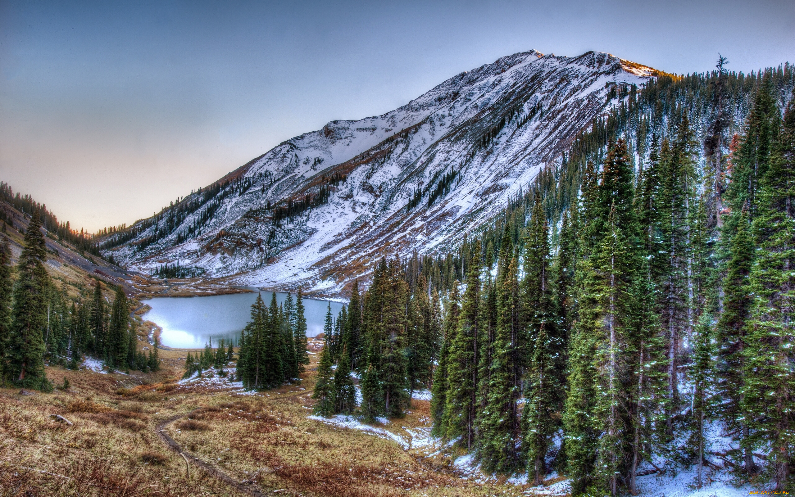 emerald, lake, san, juan, national, forest, colorado, , , , , rocky, mountains, , , , , , 